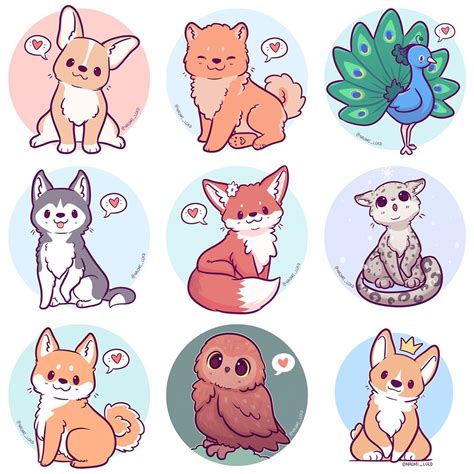 Look At All The Kawaii Animals Ive Drawn So Far 💕😱 Can You Tell I