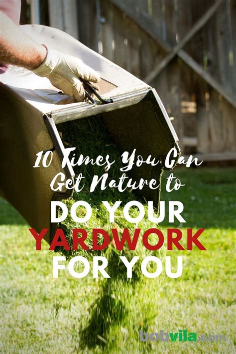 Our yard care teams use the latest technology to schedule and execute our service calls. 10 Times You Can Get Nature to Do Your Yard Work for You ...