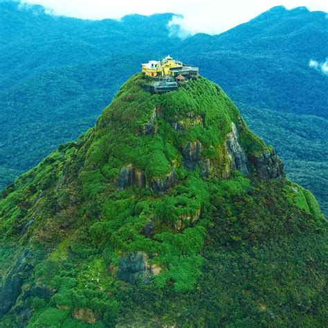 Sri Lanka Travel Flying High Over Adams Peak Sri Pada Fashion
