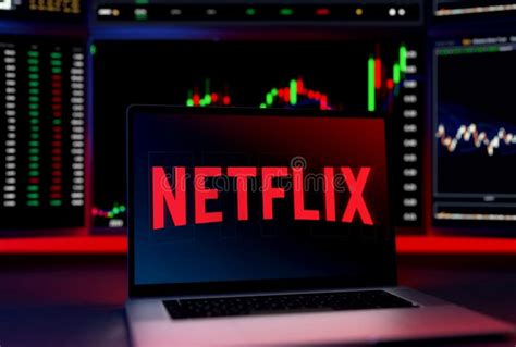 Netflix Stock Market Editorial Image Image Of Logo