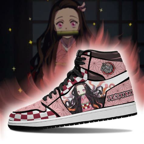 Nezuko Sneakers Costume Demon Slayer Anime Shoes Mn04