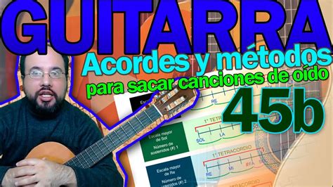 Curso De Guitarra Los 21 Acordes Y Técnicas O Métodos Para Sacar