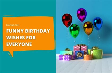 65 Funny Birthday Wishes And Messages For Everyone