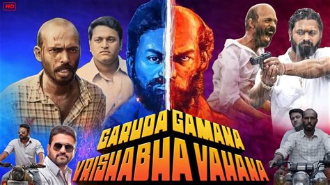 garuda gamana vrishabha vahana hindi dubbed movie rishab shetty raj b shetty review and