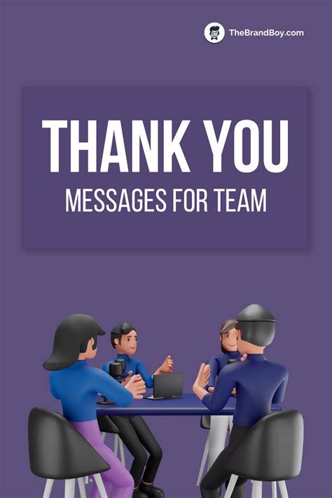 101 Best Thank You Messages For Team TheBrandBoy