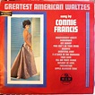 Connie Francis Greatest American Waltzes Vinyl LP - Discrepancy Records
