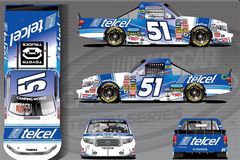 Nascar camping world truck series: 2011 Camping World Trucks Series Paint Schemes - Team #51 ...