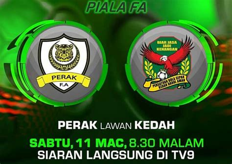 Match perak fa vs kedah results and live score on footlive.com. Live Streaming Perak vs Kedah 11.3.2017 Piala FA ...