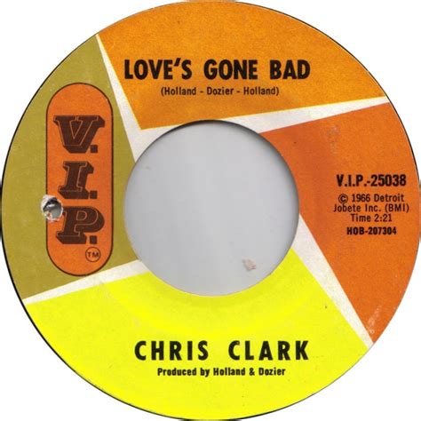 On The Flip Side Song Of The Week Chris Clark Loves Gone Bad