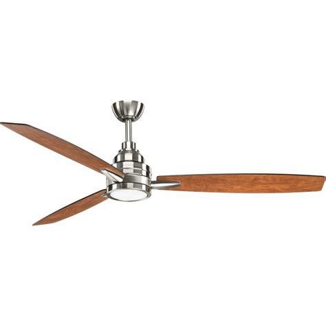 Likewise, such models can also be equipped with light and remote control. 60" Kovach 3 - Blade LED Standard Ceiling Fan with Remote ...