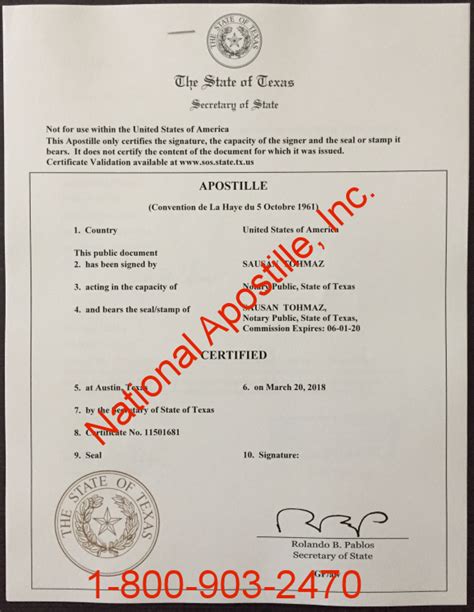 What state agency do you file an amendment with? Texas Apostille Example