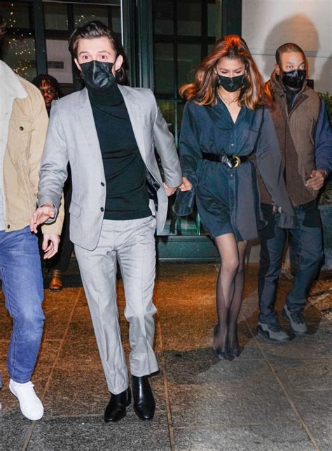 Zendaya And Tom Holland Effortlessly Coordinated Their Date Night Outfits POPSUGAR Australia
