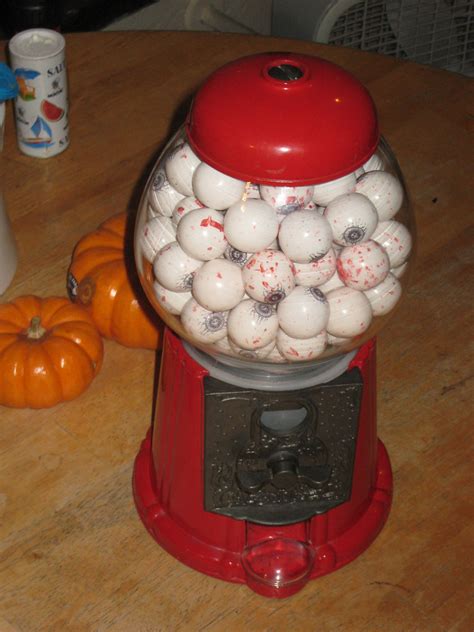 New Gumball Machine With Spooky Gumballs Russell Bernice Flickr