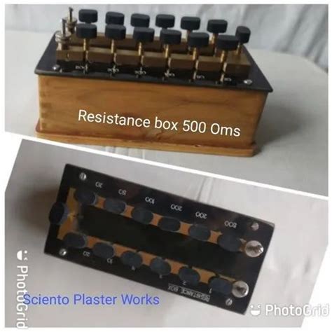 Brass 500 Ohm Resistance Box At Rs 1056piece In Ambala Cantt Id