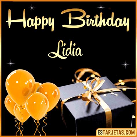 Feliz Cumpleaños Lidia Imágenes  Tarjetas Y Mensajes