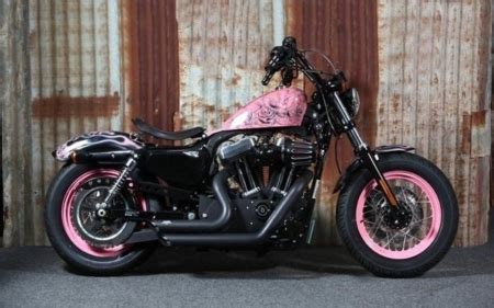 Pink Harley Davidson Harley Davidson Motorcycles Background