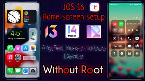 Ios Home Screen Setup Any Miui Redmi Xiaomi Poco Device