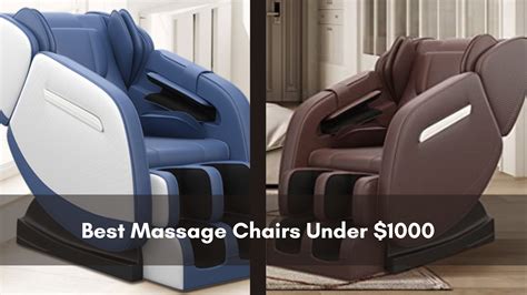 10 Best Massage Chairs Under 1000 2023 Expert Review