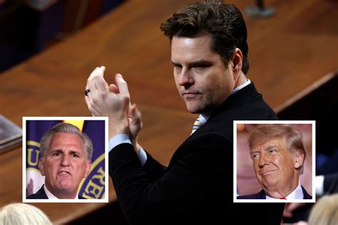 Matt Gaetz Votes For Trump As Dissenters Hand McCarthy 7th Loss