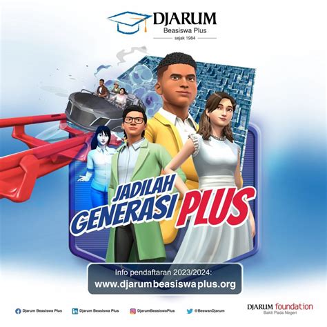 Pendaftaran Djarum Beasiswa Plus 2023 2024 UNIVERSITAS BENGKULU