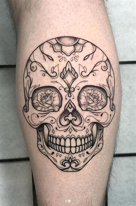 100 Unique Sugar Skull Tattoos Designs And Ideas Tattoo Me Now