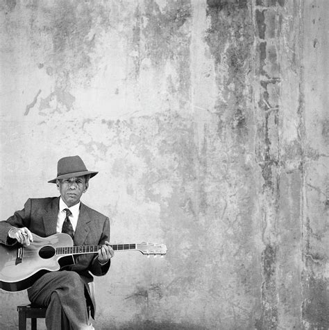 Man Sitting Playing Guitar Portrait Photograph By Robin Lynne Gibson
