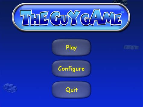 The Guy Game Screenshots For Windows Mobygames