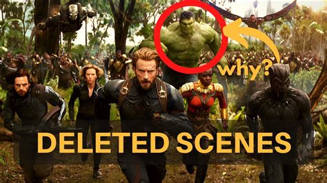 Top 5 Marvel Deleted Scenes Endgame Youtube
