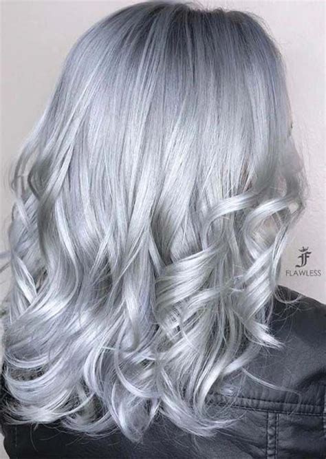 Though hair graying is a natural process, it can turn into a nightmare for women. Silver Hair Trend: Grey Hair Colors & Tips for Going Gray ...