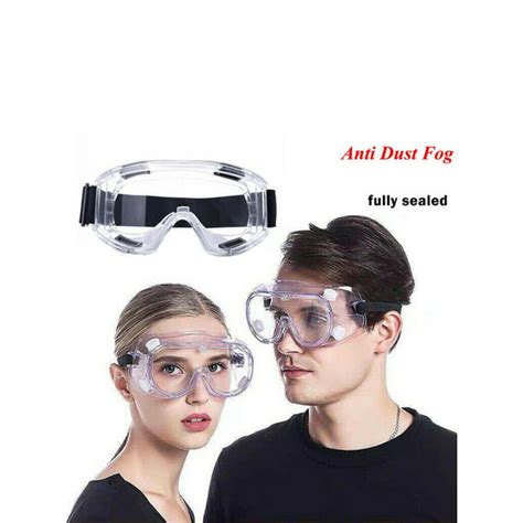 Musuos Safty Goggles Glasses Anti Germ Flu Medical Lab Work Eye Protective Eyewear Au