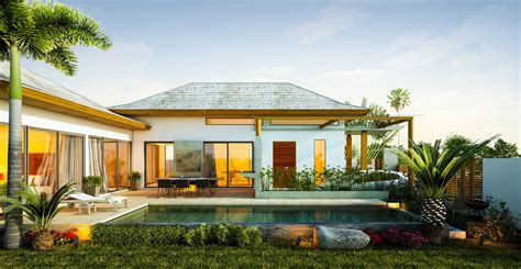 Alluring Tropical Home With Modern Design