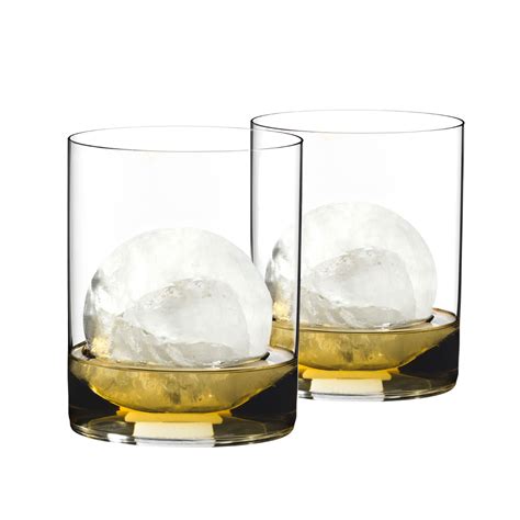 Riedel H2o Whiskey Glass Pair 15 18oz Crystal Classics