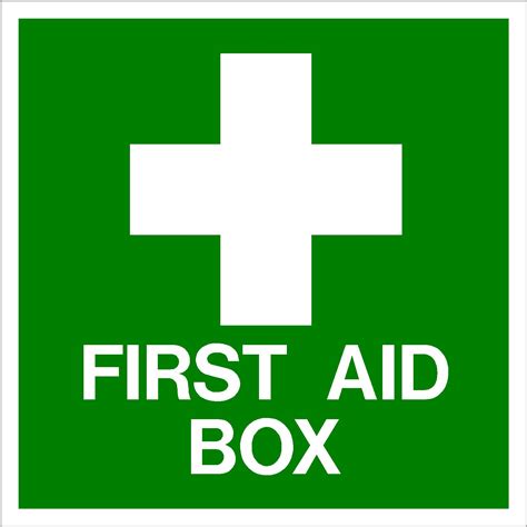 First Aid Box Sticker A Lifesaving Label The O Guide