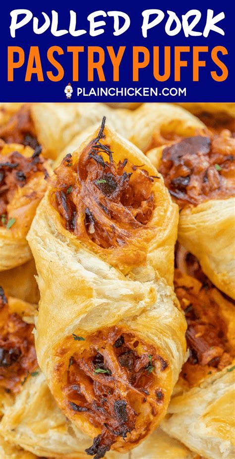 It appears that puff pastry was known as early as ancient greece: Pulled Pork Pastry Puffs - only 4 ingredients! Great ...