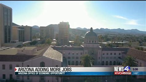 News 4 Tucson Arizona Adding More Jobs Youtube