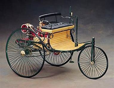 Image result for first successful petrol-driven motorcar, built by Karl Benz,