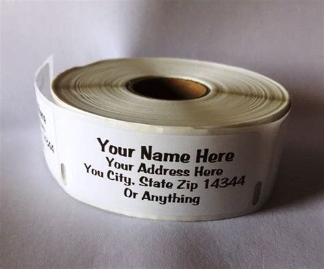 Quality Made Personalized Address Roll Labels 450pcs For Ur Mailing