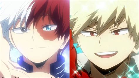 We Want To See Your Cute Face Todoroki And Bakugo Smiling