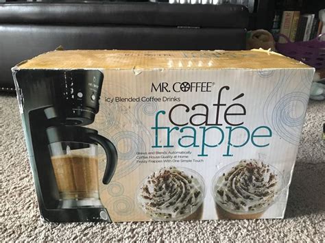 New Mr Coffee Oz Cafe Frappe Maker Bvmc Fm Cup Coffee Maker Black Nib Mrcoffee