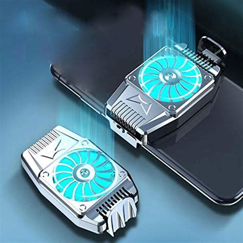 Eathndy Mobile Phone Cooler Rechargeable Cooling Fan Cell Phone
