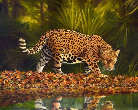 Check spelling or type a new query. Large Jaguar Cat Painting by Vincent Keele