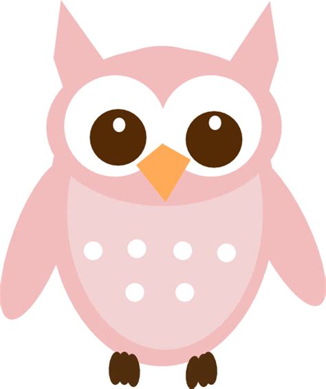 Light Pink Owl Clip Art At Vector Clip Art Online Royalty