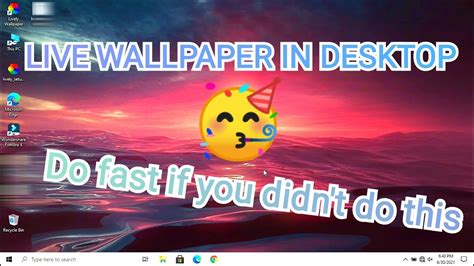 How To Set Live Wallpaper In Desktop Or Pc Simple Trick To Apply Live