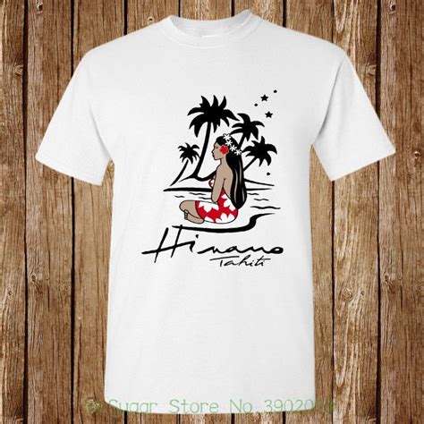Hinano Tahiti Logo New T Shirt Unisex T Shirt Casual Short Sleeve For