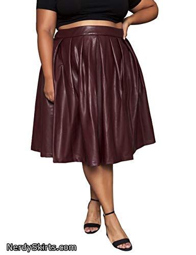 Astra Signature Womens Winter Skirt Versatile Flare Pleated Midi Quill