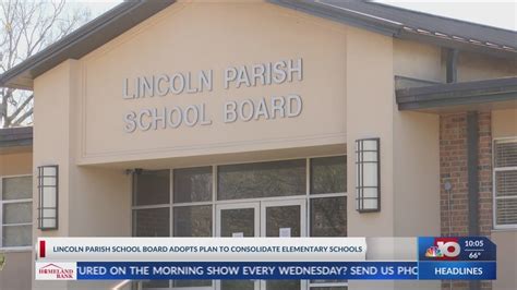 Lincoln Parish School Board Adopts Motion To Consolidate All Elementary