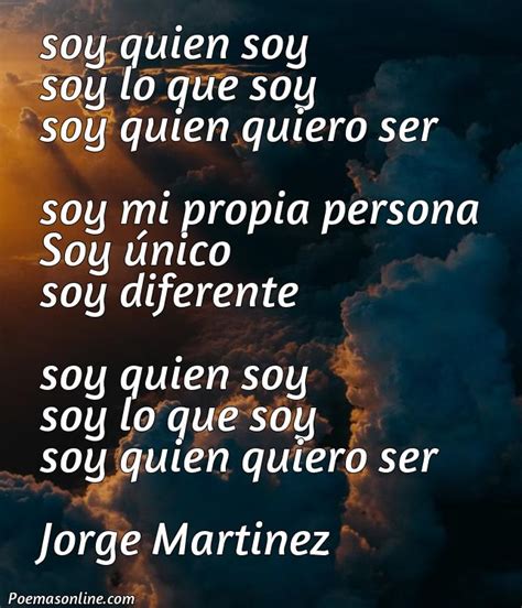 Cinco Mejores Poemas Sobre Quien Soy Yo Poemas Online