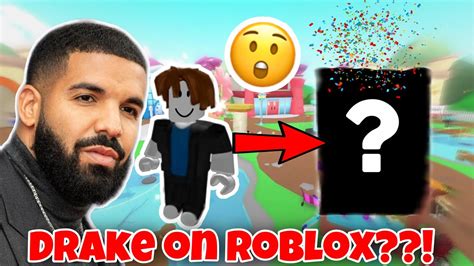 Drake Transforms Into A Roblox Character Drake Plays Roblox Youtube