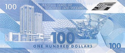 Trinidad And Tobago New 100 Dollar Polymer Note B241a Confirmed