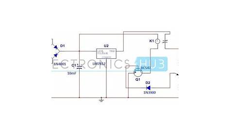 car battery charger circuits diagrams